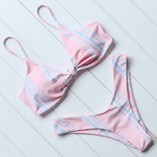 Load image into Gallery viewer, OMKAGI Brand Swimwear Women Swimsuit Sexy Push Up Micro Bikinis Set Swimming Bathing Suit Beachwear Summer Brazilian Bikini 2019